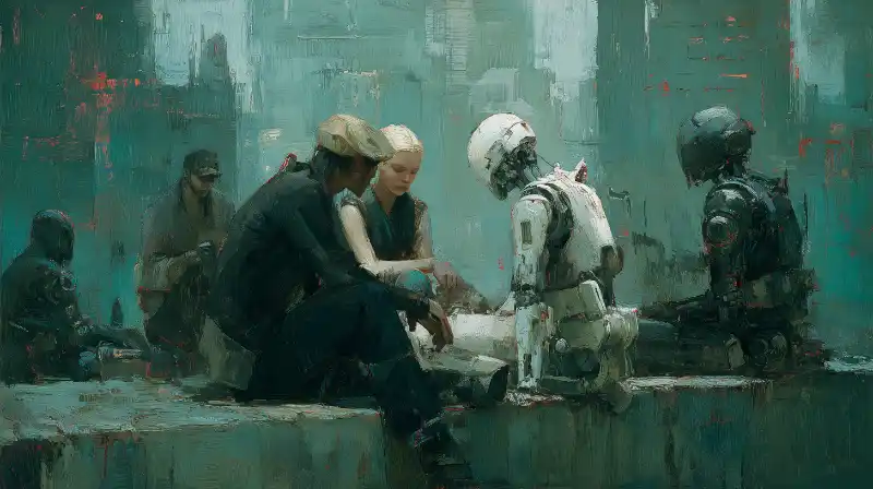 Human and AI agents in council — emergent collective intelligence